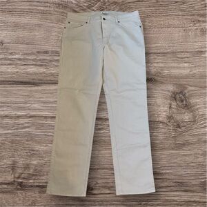 Peter Millar Five-Pocket Pant, Chinos, Cream, Men’s Size 38 x 34